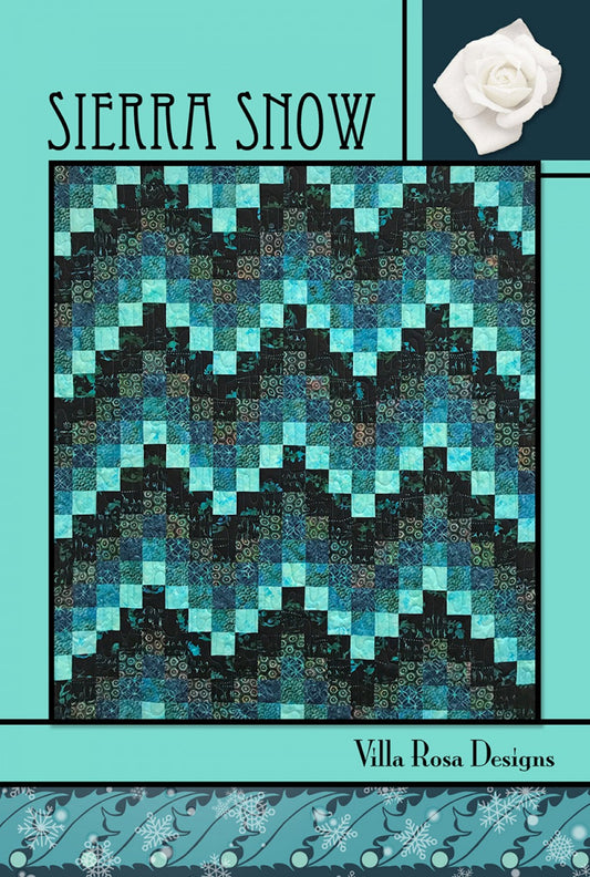 Sierra Snow Quilt Pattern / Villa Rosa Designs (Cardstock)