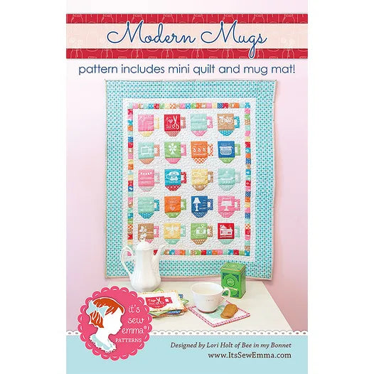 Modern Mugs / It's Sew Emma Quilt Pattern